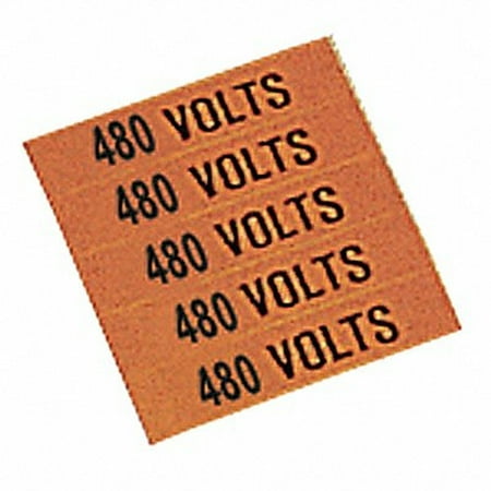 

Stranco Conduit-Voltage Marker 480 Volts PK5 CVB-1054-PK CVB-1054-PK ZO-G4052964