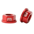 thumbnail image 1 of Paquete de 2 Tuercas M8 Cola para bujes de bicicleta de equilibrio rojo, 1 of 8