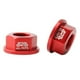 thumbnail image 1 of Paquete de 2 Tuercas M8 Cola para bujes de bicicleta de equilibrio rojo, 1 of 8