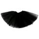 thumbnail image 1 of Falda Hinchada Sunnimix Informal para mujer Debajo del Vestido Pettiskirt negro, 1 of 5