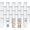 25 Pack with Plastic Straws, variant on Sublimation Tumblers Bulk 20 oz Skinny, 25 Pack Stainless Steel Double Wall Insulated Straight White Blank Cups with Lid and Straw, Polymer Coating for Heat Transfer