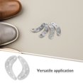 thumbnail image 3 of YOSADIER 3Pares Placas Metálicas Para Talón Resistentes Para Reparar Y Proteger Suelas De Y, 3 of 8
