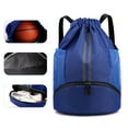 thumbnail image 2 of IFNWSV Sports Drawstring Backpack - Water Resistants String Bag with Side Mesh Pockets Shoe Compartment Gym Backpack for Women Men, 2 of 6