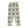thumbnail image 4 of Naloa Sea Turtle Print Women’s Ultra-Soft Comfy Pajama Lounge Pants with Pockets & Drawstring, 4 of 8