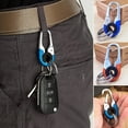 thumbnail image 2 of Cafeteriap Keychains, Creative Stainless Steel Keychain, Muda Keychain, Duty Double Layer Anti-Loss Car Keychain, 2 of 8