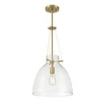 thumbnail image 5 of Foster 1-Light Pendant in Warm Brass, 5 of 5