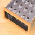 thumbnail image 5 of Stainless Steel Cheese Grater with Container - 6-in-1 Nonstick Box Grater w/ 6 Sides - Versatile Cheese Grater with Handle - Use as Cheese Shredder, Vegetable Grater, Food Graters for Kitchen (Silver), 5 of 9