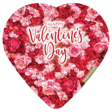 Elmer Chocolate Assorted Chocolate Friendship Flower Wall Heart 4oz 10 Pcs