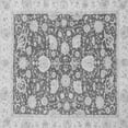 thumbnail image 1 of Ahgly Company Indoor Square Oriental Gray Traditional Area Rugs, 3' Square, 1 of 4