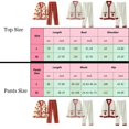 thumbnail image 3 of Women's pajamas set double-faced fleece pajamas cardigan with buttons autumn and winter full set pajamas, 3 of 7