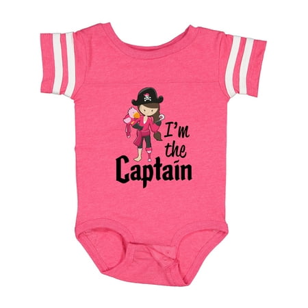 

Inktastic I m the Captain- Pirate Girl Gift Baby Girl Bodysuit