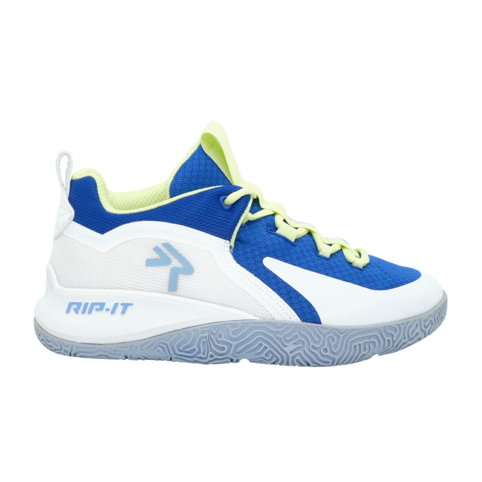 RIP-IT SwiftStep Kaylei Volleyball Shoes | Size 10.5 | White/Royal/Green