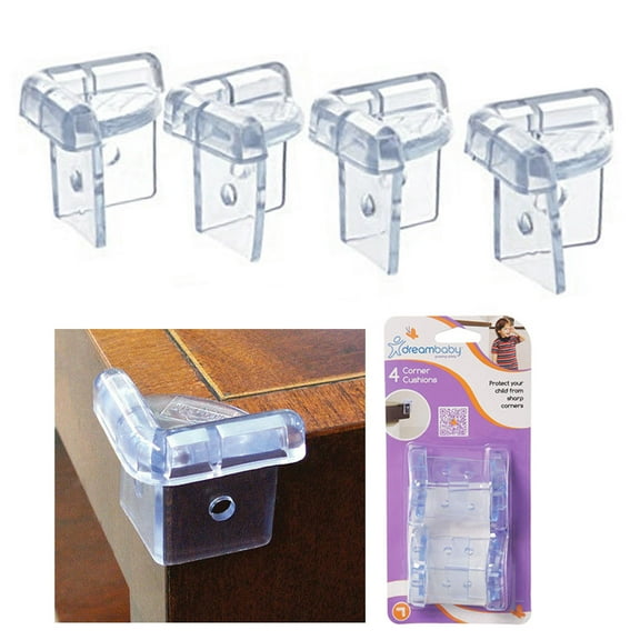 4 Corner Protector L-Shape Baby Child Safety Cushion Table Edge Desk Guard Bump