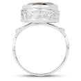 thumbnail image 2 of 7.80 ct. Genuine Smoky Quartz Sterling Silver Ring, 2 of 2