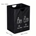 thumbnail image 4 of Lynono Co.,Ltd Spacious Bottle Recycling Bin Fabric Storage Basket With Reinforced Handles For Home Office Nursery Or Dorm Room, 4 of 9