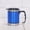 Blue, variant on 400ml Durable with Lid Stainless Steel Double-Wall Travel Mug Insulated Bottle Coffee Tea Flask's Cup Vacuum Cup