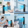 thumbnail image 6 of Dr. Prepare 16" Oscillating Tower Fan, Portable Desk Fan with Touch Buttons LED Screen, 6 of 9