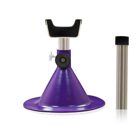 DDP Instruments Standard Size Farrier Stand Equine Trimming Shoeing Barefoot Purple Color Base