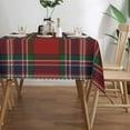thumbnail image 3 of Rectangle Table Cloth, Old Scotsman Clan MacFarlane Tartan Plaid Resistant Washable Tablecloth Decorative Table Cover for Dining, Indoor and Outdoor, 3 of 6