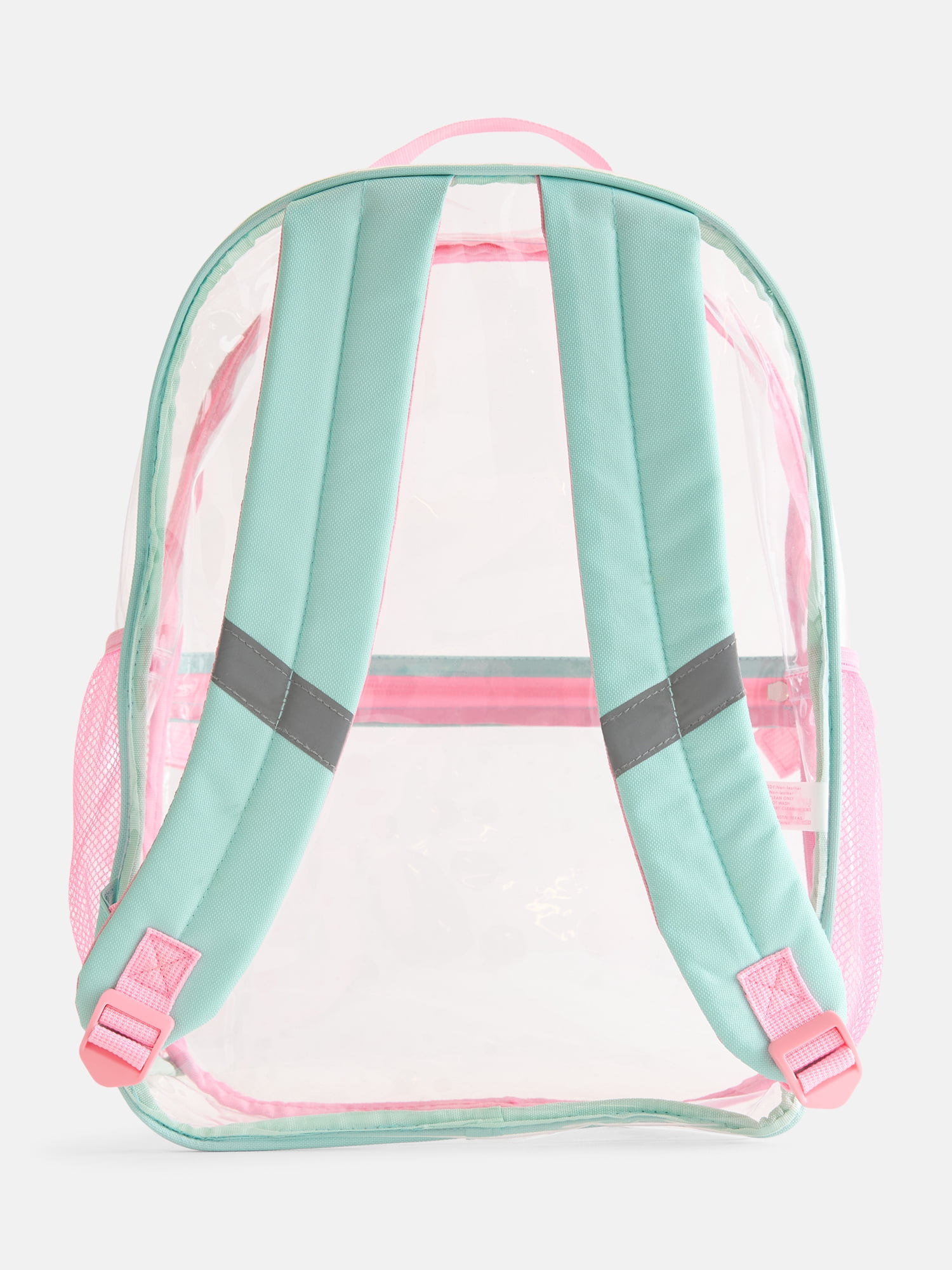 Packed Party Girls Confetti Clear Backpack and Lunch Box Set