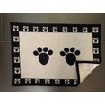 thumbnail image 5 of Mantel Individual para Mascota, 13x19 Pulgadas, Patas Natural/Negro, 5 of 5