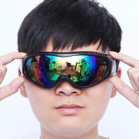 Raindrops Safety Goggles Anti-Fog Uv400 Protection for Outdoor Sports Multi Color