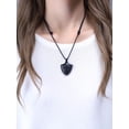 thumbnail image 3 of COAI Armor of God Cross Shield Rainbow Obsidian Stone Pendant Necklace, 3 of 5