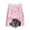 Rose, variante sur Chandail pour Femmes à Manches Longues, Imprimé pour la Journée de Sensibilisation au Cancer du Sein, Col Rond, Chandail Mode, Haut Tricoté, Chandails pour Femmes