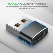 USB C Female to USB Male Adapter (Upgraded Version) Basesailor Type C to USB A Adapter Compatible with Laptops Power Banks Chargers and More Devices with Standard USB A Ports