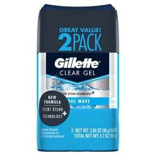  Gillette Endurance Antiperspirant Gel, Cool Wave : Beauty &  Personal Care