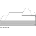 thumbnail image 3 of 015-764: Luxury Traditional 3 Bed, 3 Bath Luxury Home Plan, 2496 Sq Ft: Full Blueprints with License to Build by Home Plan Marketplace - Lesuto, 3 of 17