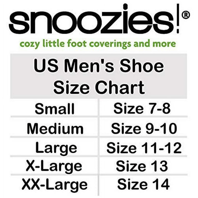 Mens snoozies shop size large