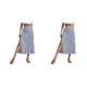thumbnail image 4 of Qarigey larga dividida con estampado informal, elegante, bonita, para oficina, para adolescentes, ropa de primavera y verano, accesorios para Type2 NO2 Qarigey CBP583456, 4 of 6