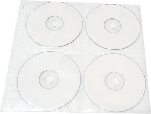 Details about   Fellowes CD/DVD Protector Sheets for Three-Ring Binder Clear 10/Pack 95304 