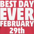 thumbnail image 3 of CafePress - Best Day Ever February 29Th T Shirt - Women's Traditional Fit Dark T-Shirt, 3 of 4