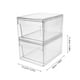 thumbnail image 2 of Caja de cosméticos acrílica con cajón desmontable, organizador de escritorio, 2 unidades, 2 of 7
