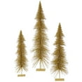 thumbnail image 5 of Vickerman 33337 - 24" 30" 36" Magenta Glitter Layered Tree Set Christmas Tree Set (L138410), 5 of 7
