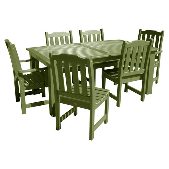 highwood® Lehigh 7pc Rectangular Counter Height Dining Set 72" x 42"