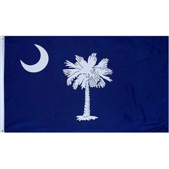 3X5 South Carolina Flag 3'x5' State of SC Banner Flag FAST SHIP 100D