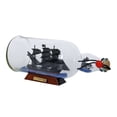 thumbnail image 4 of Handcrafted Model Ships QA-Revenge-Bottle-11 Blackbeards Queen Annes Revenge Model Ship in a Glass Bottle, 11 in., 4 of 5