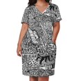 thumbnail image 3 of Vestido de bolsillo suelto ropa de verano para mujer vestidos largos para mujer Vestido mujer, 3 of 7
