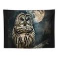 thumbnail image 5 of Orinice Owl Moon Branch Tapestry Wall Hanging Unique Style Graphic Tapestries Home Decor 60x50inch, 5 of 6