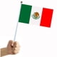 thumbnail image 4 of Banderitas de México de Mano MXhandFlag 10 Piezas 14x21cm, 4 of 4