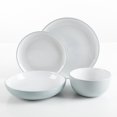 thumbnail image 1 of Martha Stewart Springhurst 16 Piece Double Bowl Stoneware Dinnerware Set, 1 of 2