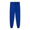 thumbnail image 4 of Wutalume Women's Joggers with Pockets, High Waisted Sweatpants Tapered Leg Drawstring Lightweight Athletic Pants for Sports and Casual,Blue M, 4 of 5