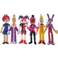 thumbnail image 1 of Figura de Acción JEWUNO The Amazing Digital Circus 6 Unidades para Niños, 1 of 1