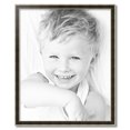 thumbnail image 2 of ArtToFrames 27" x 33" Black Panel With Silver Lip Picture Frame, 27x33 inch Multi Wood Poster Frame (WOM-5093),  Pack, 2 of 7