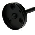 thumbnail image 4 of Single Elephant Nose Coat Hook - Matt Black, Wall-Mount, 100mm/4 Length - Pack of 4, 4 of 6