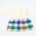 thumbnail image 2 of Traje de joyería de ropa de suéter de punto para muñeca de 18 " Sunnimix  Vestido de suéter de muñecas, 2 of 3