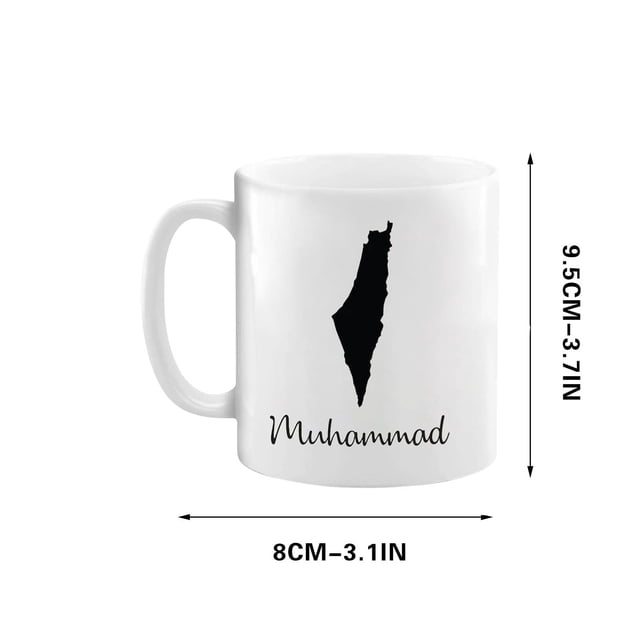 Tazas de Café de Cerámica Taza de Café de Cerámica, Taza de Agua de Té, Nuevo Ventilador Regalo Tazas de Café de Hielo